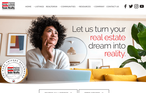 Custom Website Design by curious projects